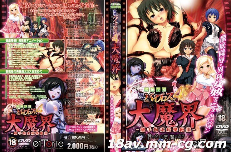 无字重口味爱嬢学园 魔神バイブロス 大魔界 触手拘束痉挛絶顶